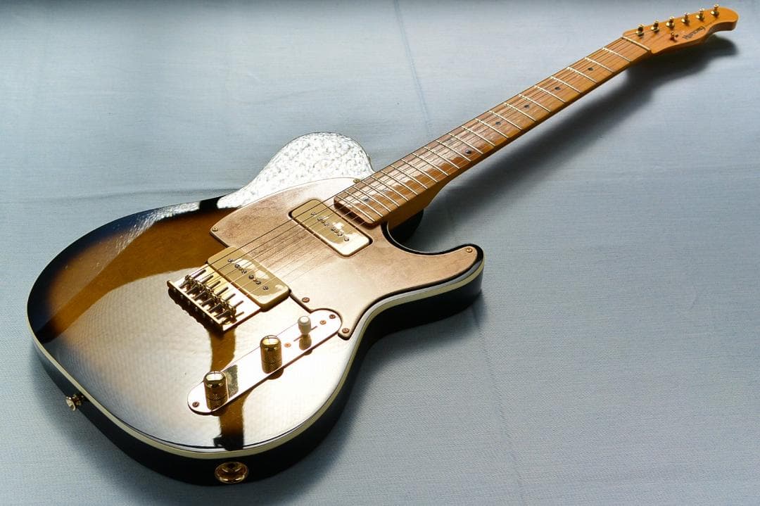 History Z2-CFS テレキャ P-90 ブラスブリッジ バーズアイPG