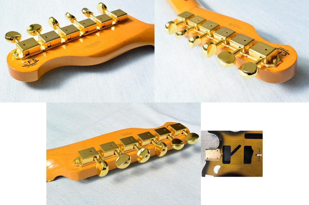 History Z2-CFS テレキャ P-90 ブラスブリッジ バーズアイPG