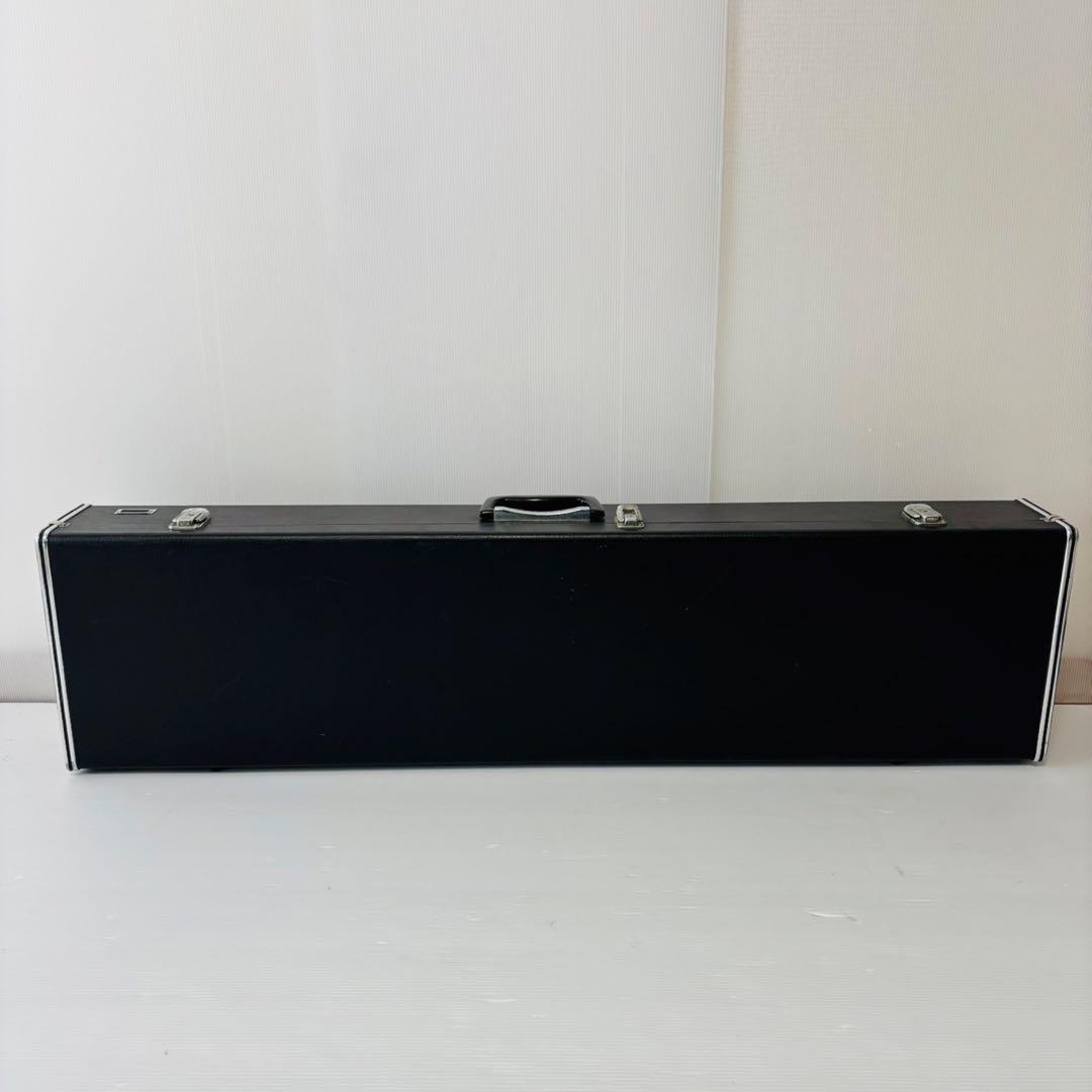 中棹三味線 綾杉胴 金細 東さわり ハードケース 棹太さ2.8cm 皮やぶれなし