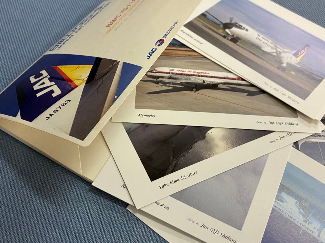 i*y様 逸品JAS日本エアシステムカラー YS-11 精密卓上モデル＋ポストカ