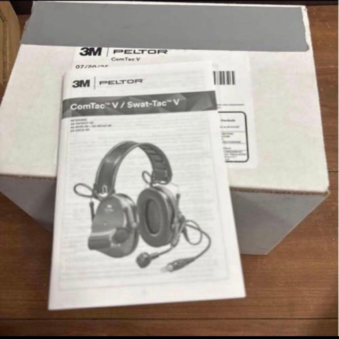 未使用品　米軍　実物　PELTOR COMTAC V ペルター　PTT付き　③