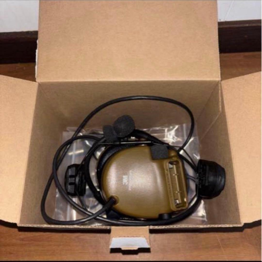 未使用品　米軍　実物　PELTOR COMTAC V ペルター　PTT付き　③