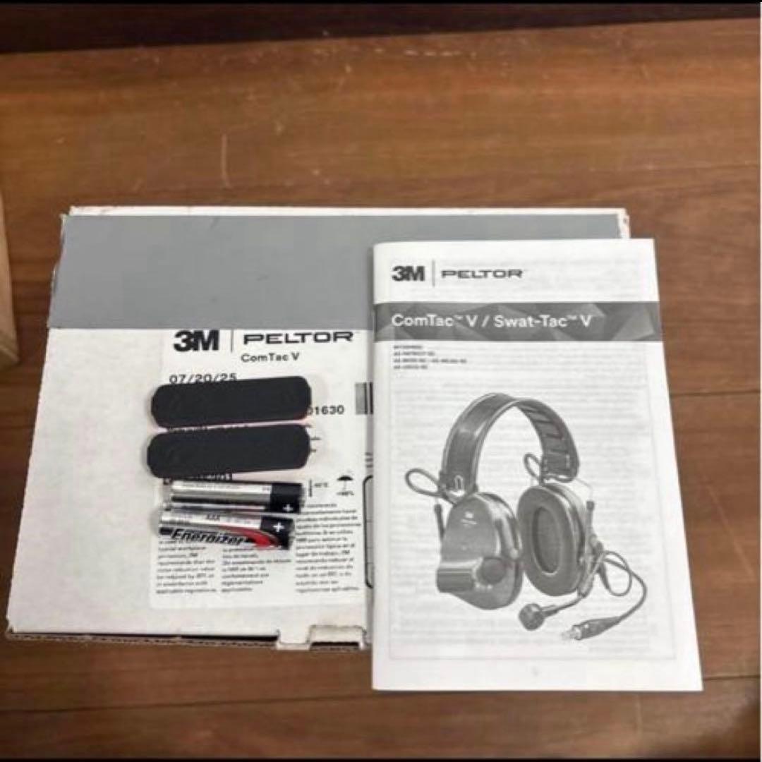 未使用品　米軍　実物　PELTOR COMTAC V ペルター　PTT付き　③