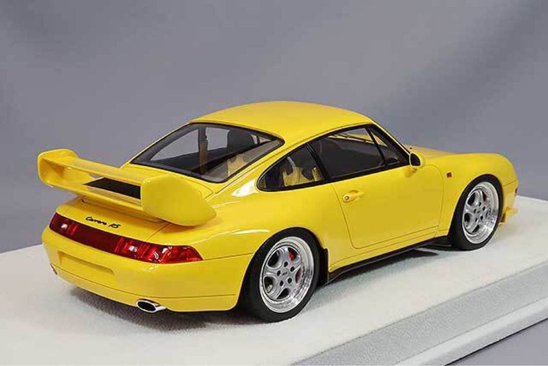 1/18 Porsche 911 (993) Carrera RS イエロー