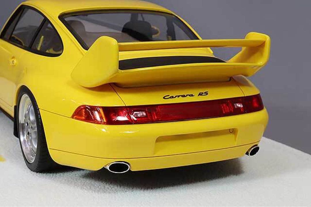 1/18 Porsche 911 (993) Carrera RS イエロー