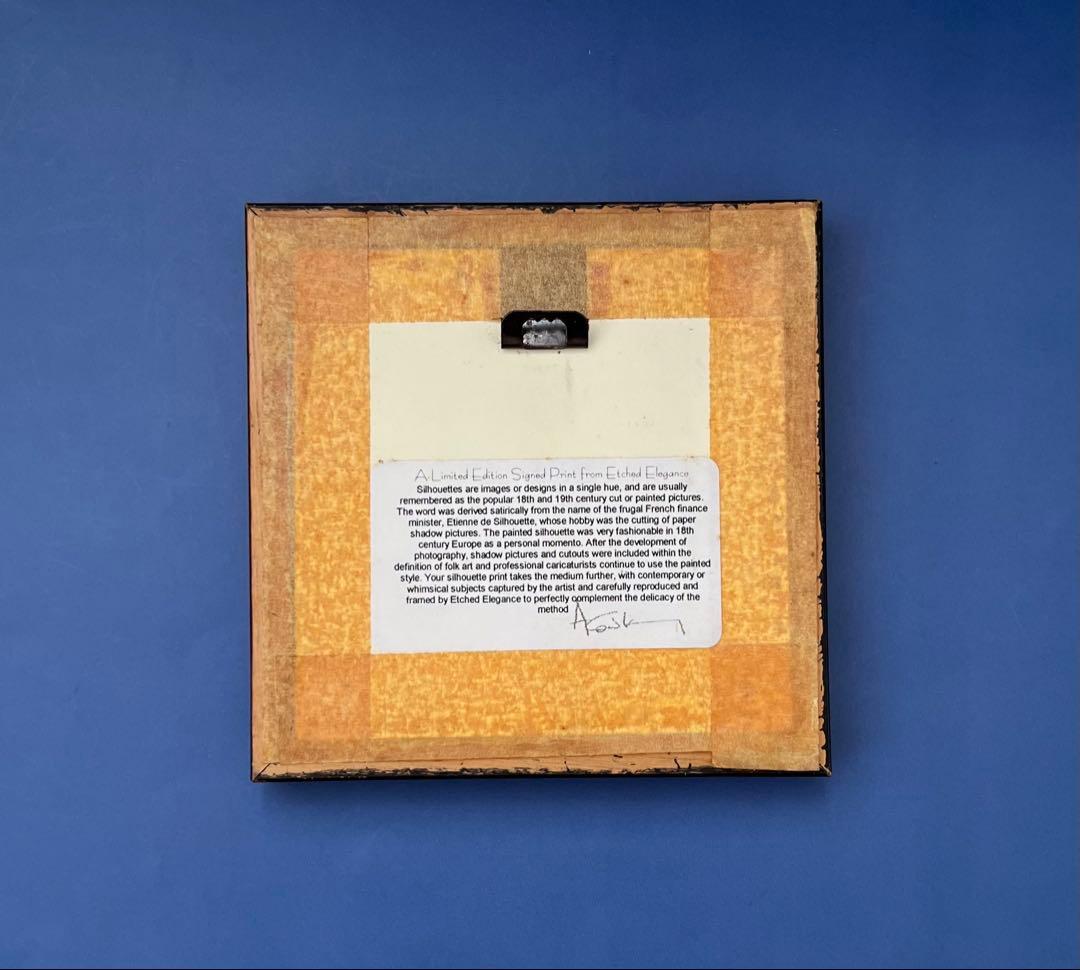 アンドリュー・コゥリー作　ミニ額【猫】　アートフレーム