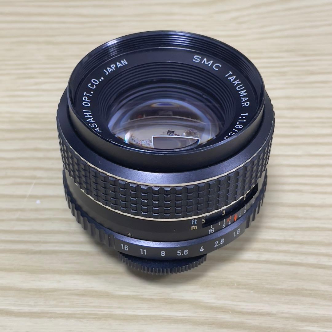 【完動美品】SMC TAKUMAR 55mm f1.8 M42マウント