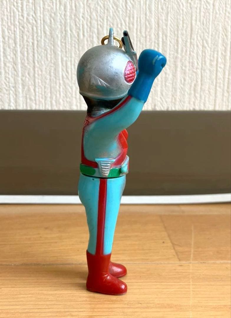 仮面ライダー　X　 ポピー　ミニソフビ　 ペンダント　公開当時品　開封品