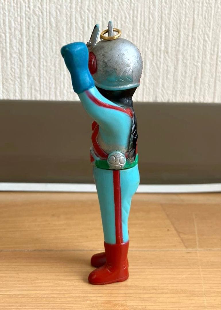 仮面ライダー　X　 ポピー　ミニソフビ　 ペンダント　公開当時品　開封品