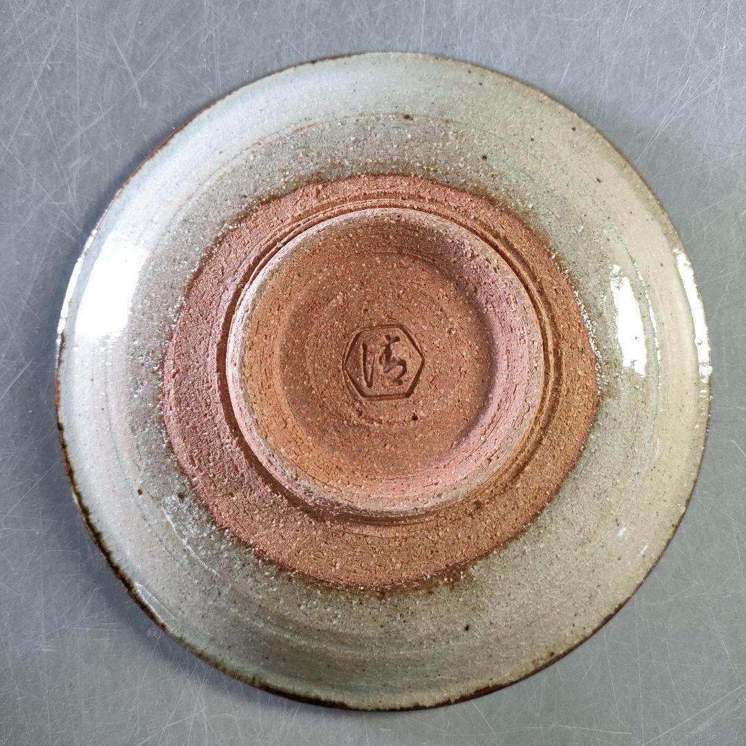 A1256-7/清水六兵衛/花草紋図変皿4客/銘々皿/和食器/飾皿/懐石道具/