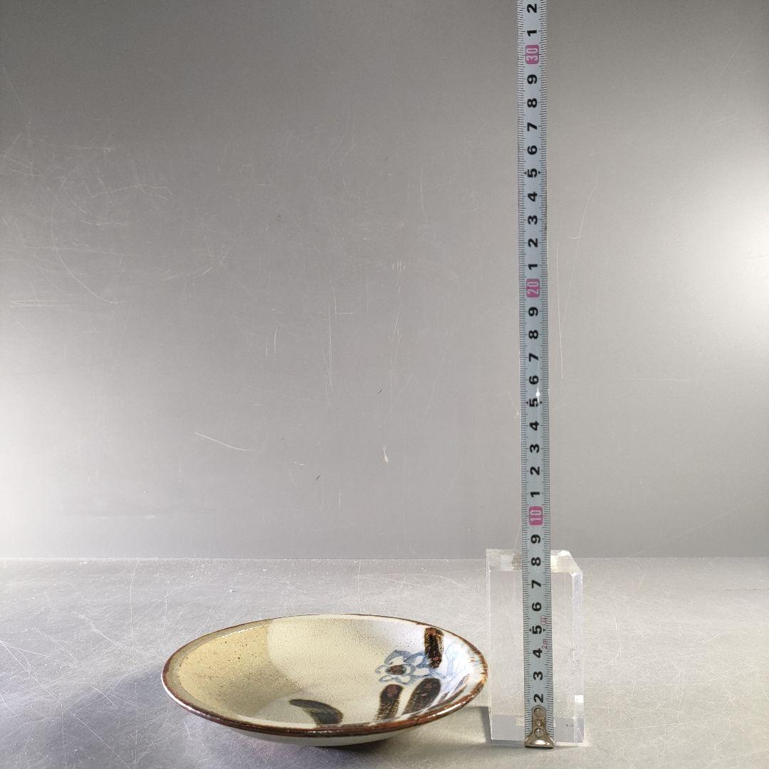 A1256-7/清水六兵衛/花草紋図変皿4客/銘々皿/和食器/飾皿/懐石道具/