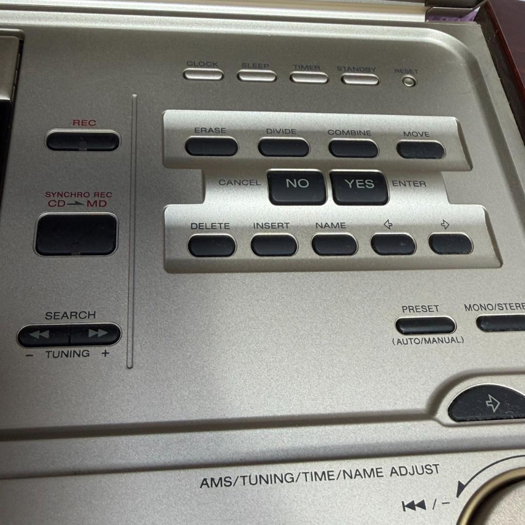 ☆良品 ソニー MD-7000 CELEBRITY II リモコン付 MD-CD