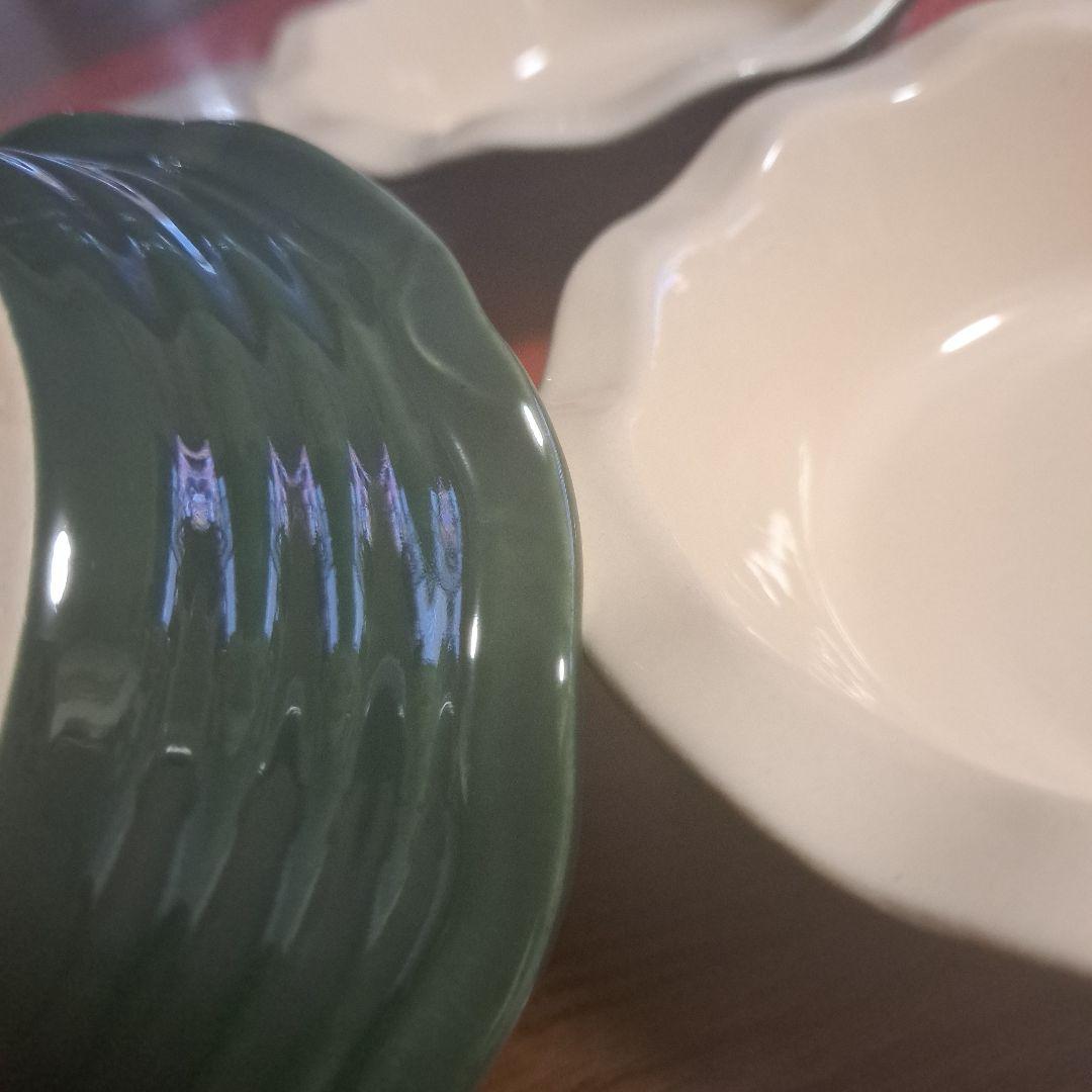 【Emile Henry】 フリルエッジ皿 ２枚セット