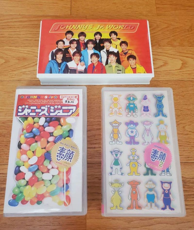 【激レア】VHS10本セット ジャニーズJr. 少年隊 嵐 デビュー当時映像