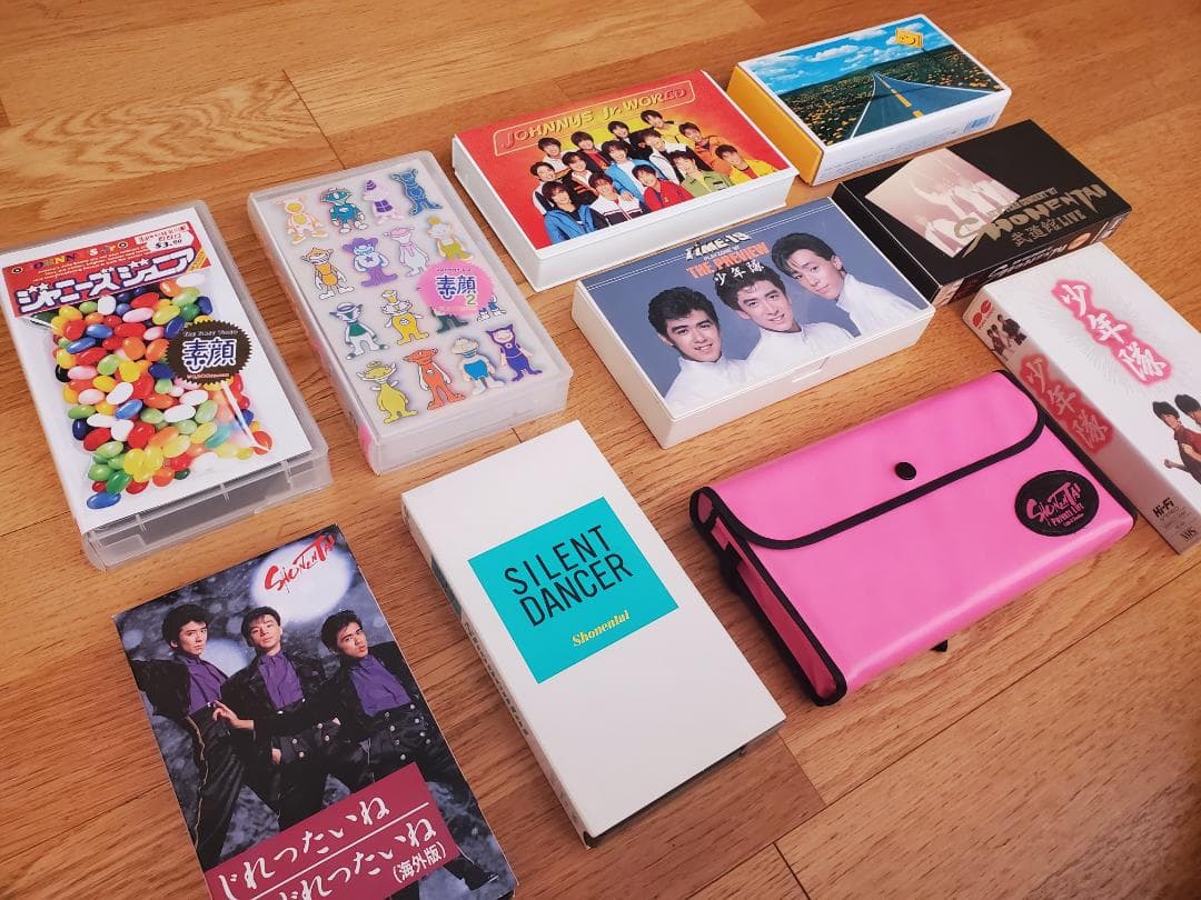 【激レア】VHS10本セット ジャニーズJr. 少年隊 嵐 デビュー当時映像