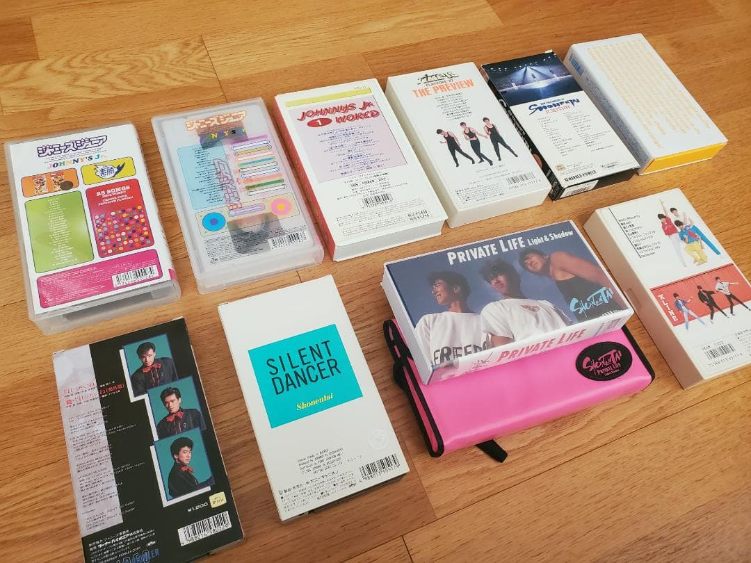 【激レア】VHS10本セット ジャニーズJr. 少年隊 嵐 デビュー当時映像