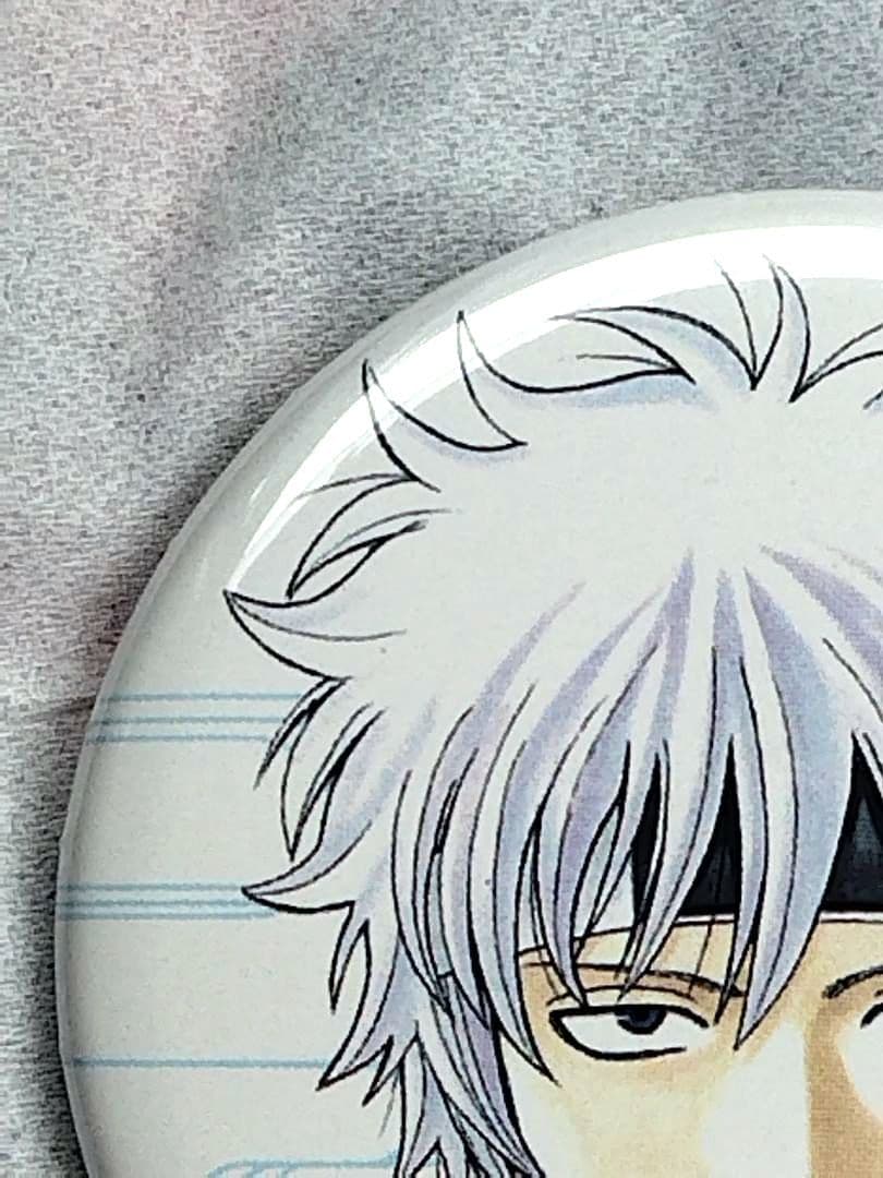 【♥激レア♥】銀魂 大銀魂展 んまい棒 缶バッジ 白夜叉