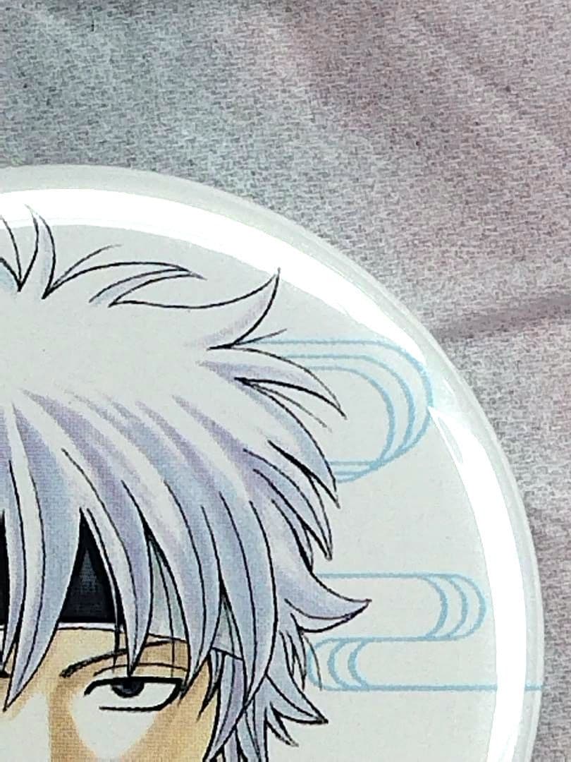 【♥激レア♥】銀魂 大銀魂展 んまい棒 缶バッジ 白夜叉