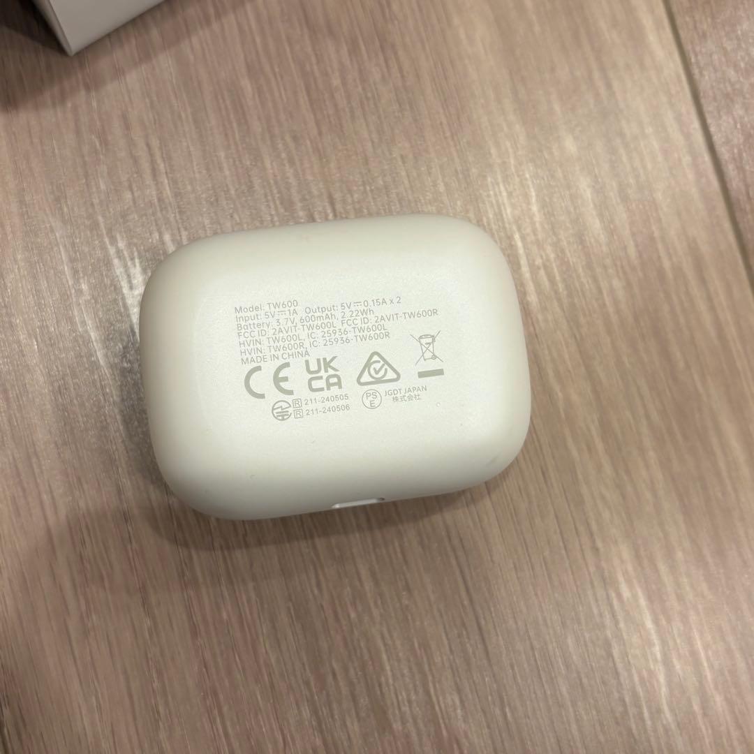 EarFan Air Pro 4 ワイヤレスイヤホン ホワイト 未使用に近い