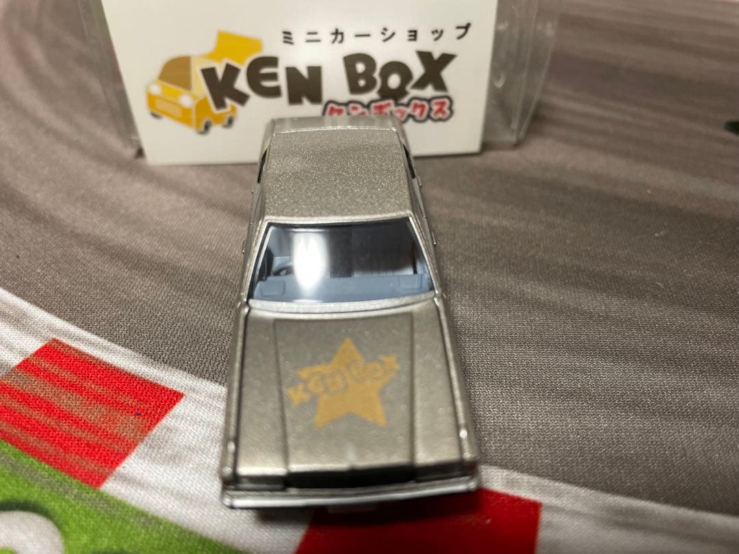 トミカLV KEN BOX特注　 日産セドリック430ハードトップシルバー星ロゴ