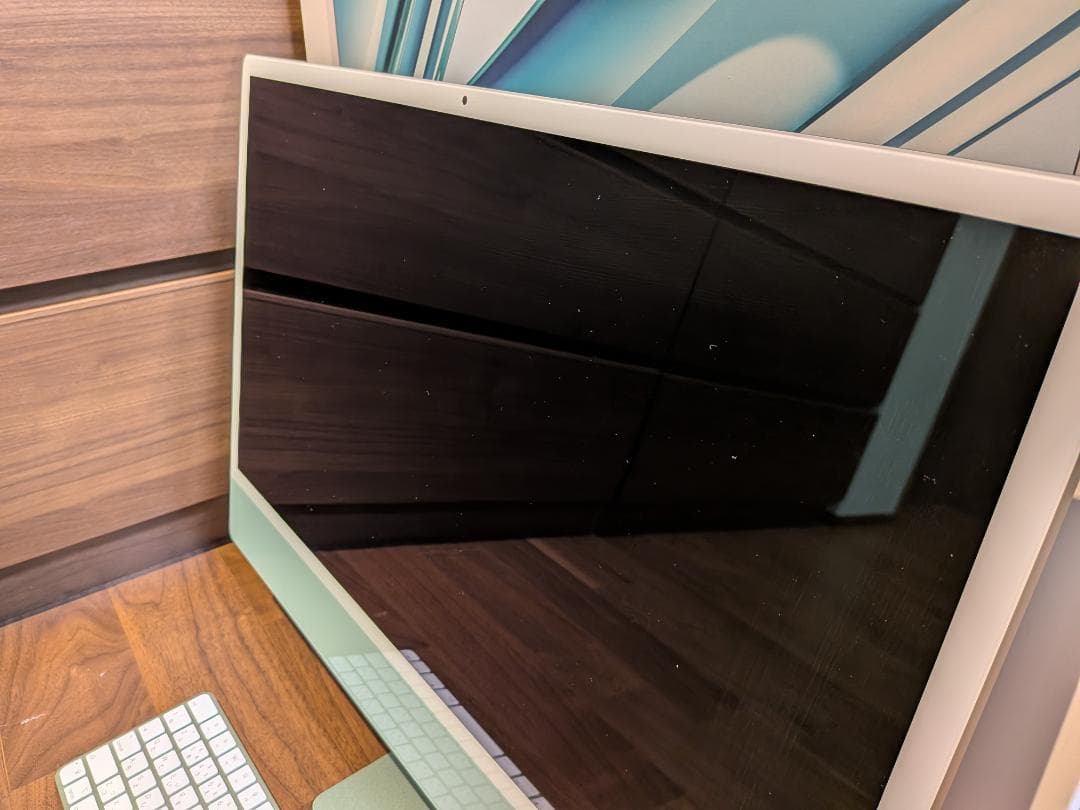 美品 Apple iMac 24inch M3 24GB 256GB グリーン