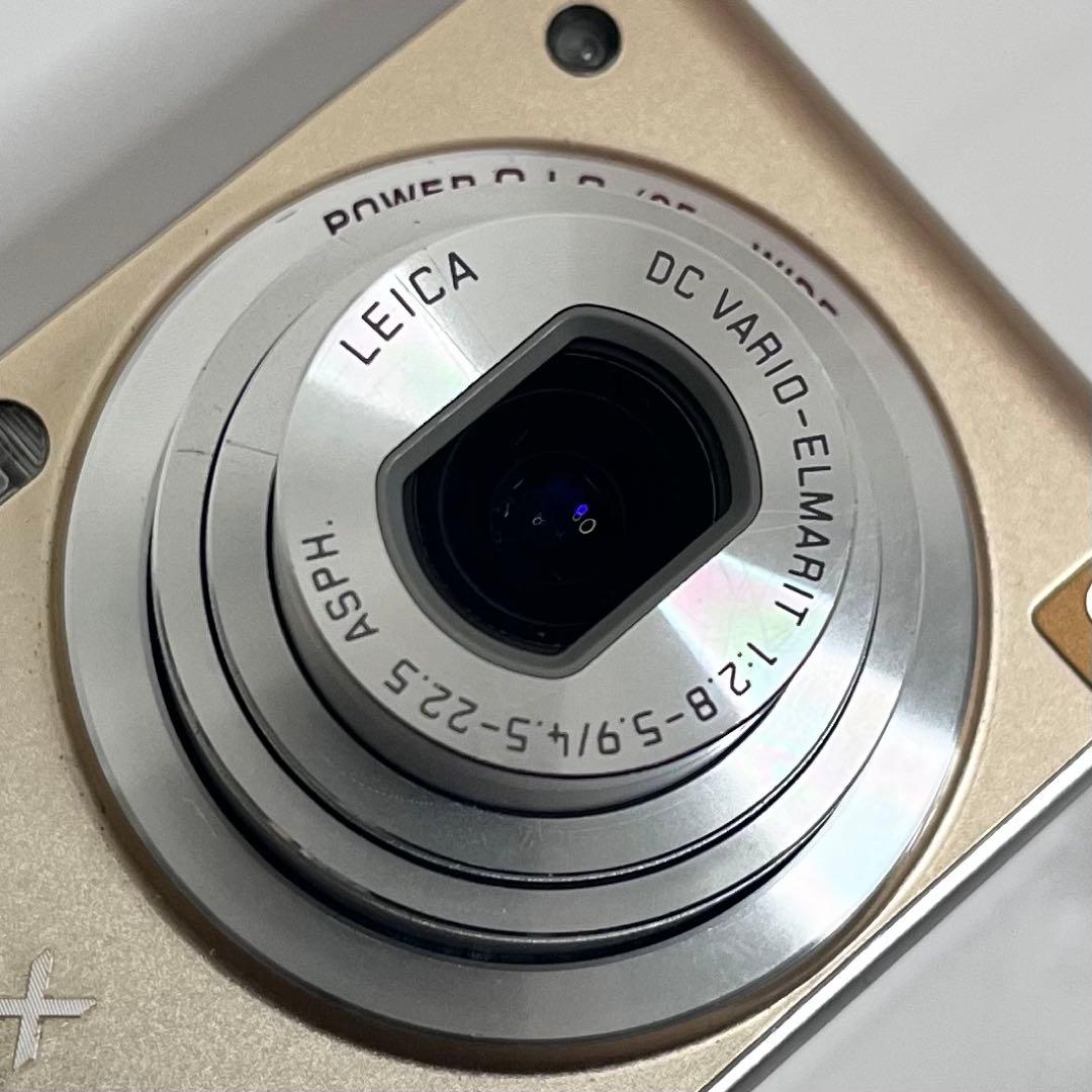 Panasonic DMC-FX66 コンパクトデジタルカメラ ゴールド