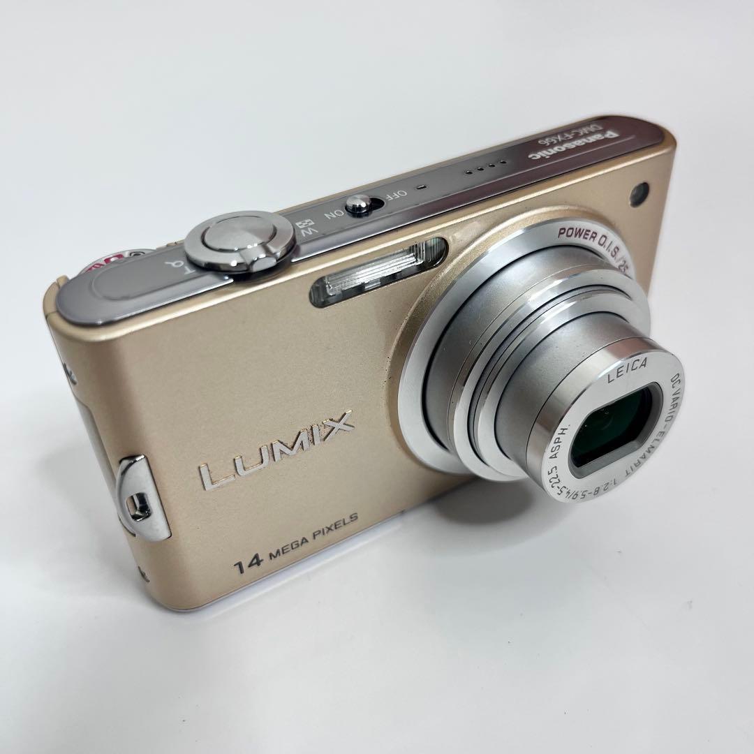 Panasonic DMC-FX66 コンパクトデジタルカメラ ゴールド