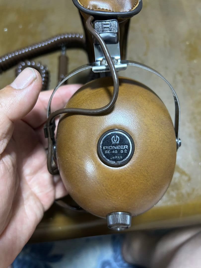 PIONEER　密閉ダイナミックヘッドホンSE-45 8Ω