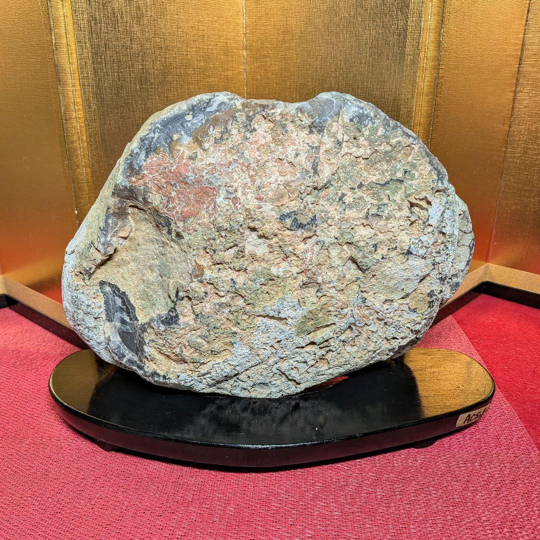 メノウ 4.3㌔ 鑑賞石 観賞石 水石 盆石 天然石 鉱物 ジャスパー