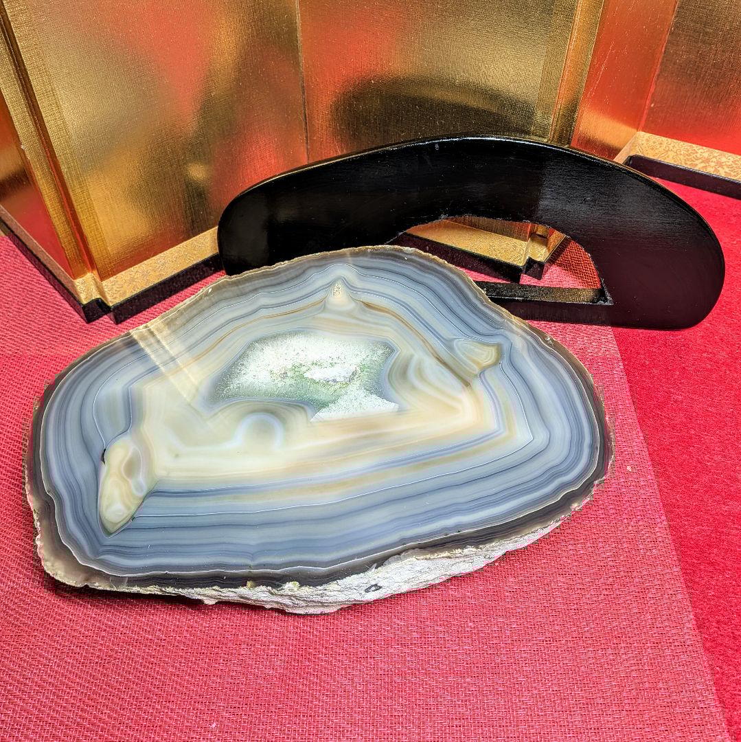 メノウ 4.3㌔ 鑑賞石 観賞石 水石 盆石 天然石 鉱物 ジャスパー