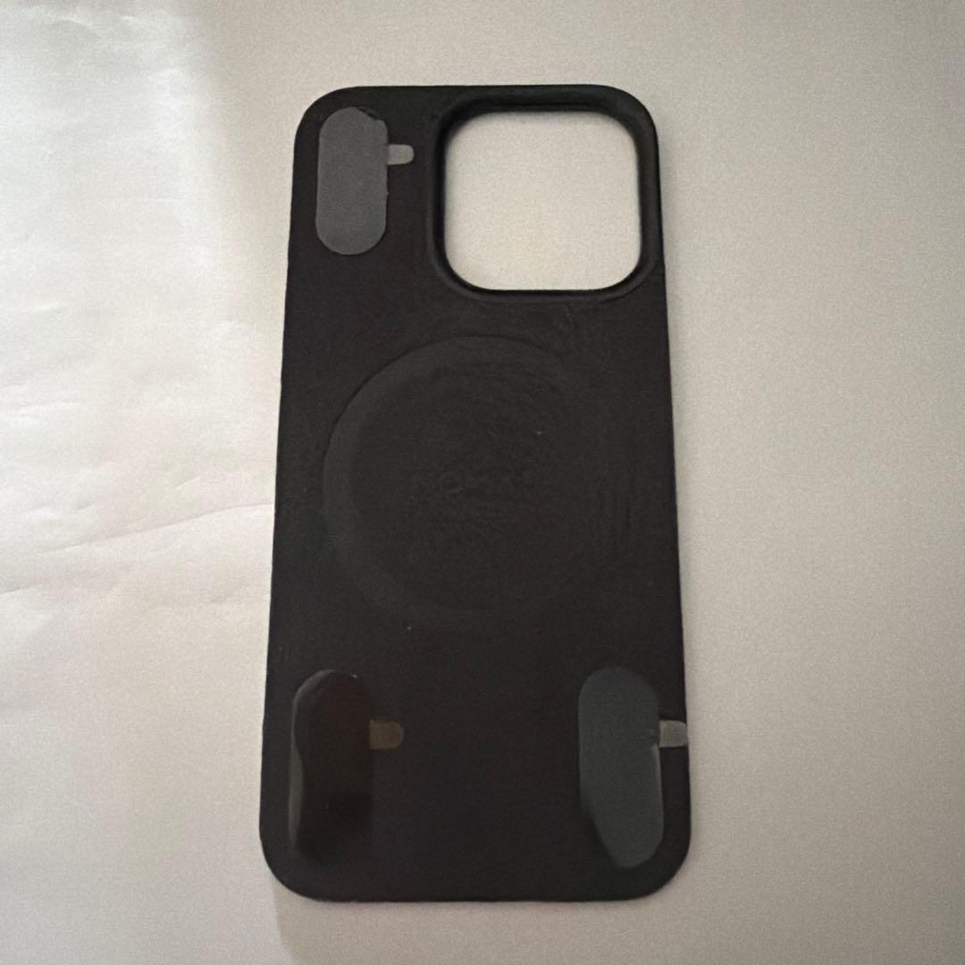 Magnetic Leather Back iPhone16Pro用