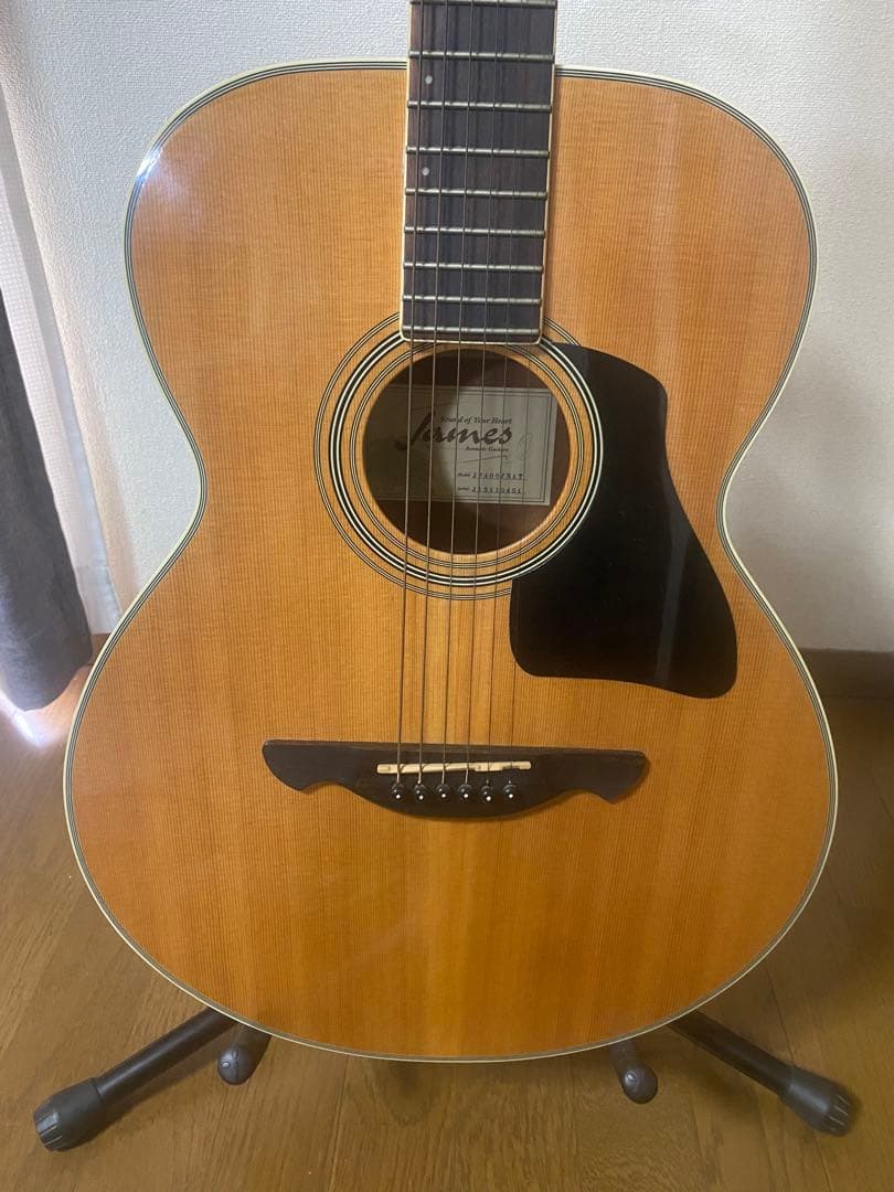 初心者おすすめ！美品 James アコースティックギター ナチュラル すぐ弾ける