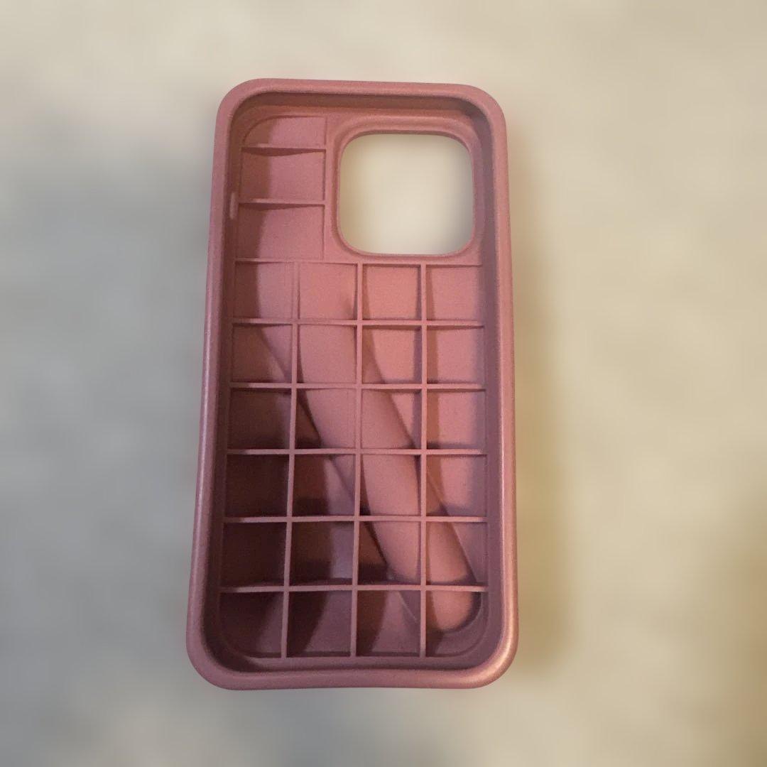 rhode ピンク ソフトケース リップバーム付き【iPhone14pro】