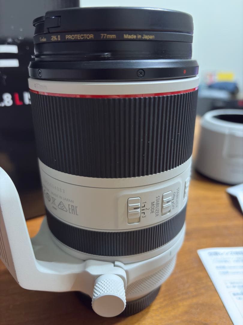 美品Canon RF70-200mm F2.8 L IS USM プロテクター付