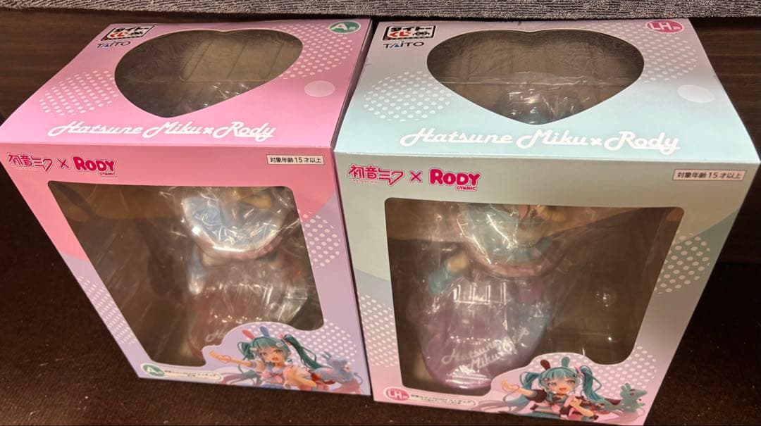 タイトーくじ　初音ミク×RODY 計16点　フィギュア　ポスター　アクスタ