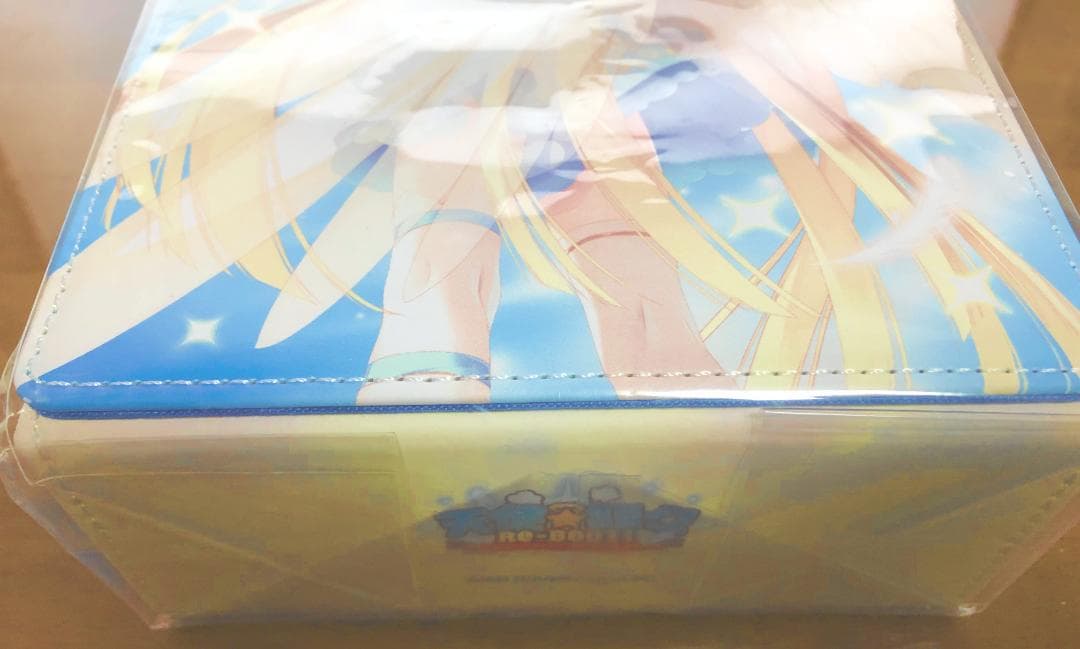 ゆずソフト ブロッコリートレカアイテムくじEX 合皮製デッキケース 白雪乃愛