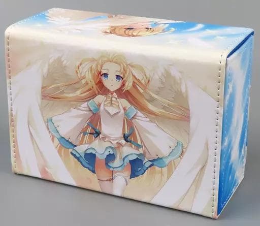 ゆずソフト ブロッコリートレカアイテムくじEX 合皮製デッキケース 白雪乃愛