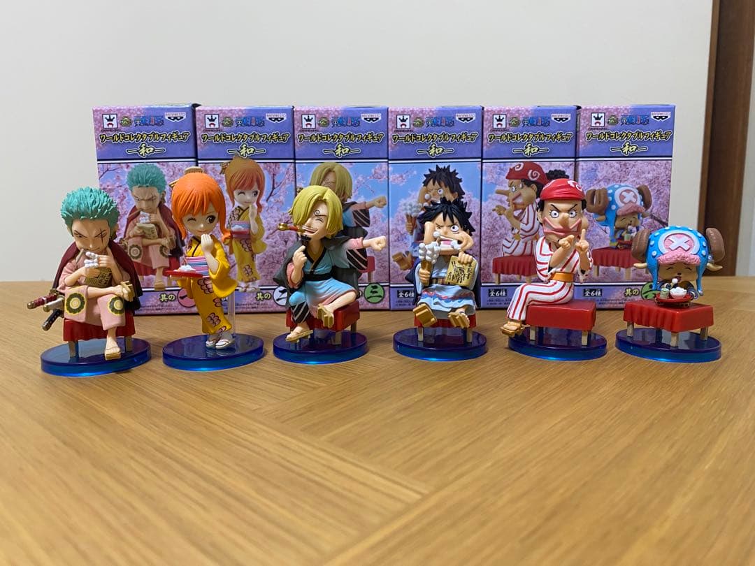 ワンピース　ワーコレ　和　6種コンプリート