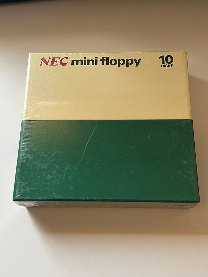【未開封新品】NEC mini floppy DISK（5.25インチ）10枚