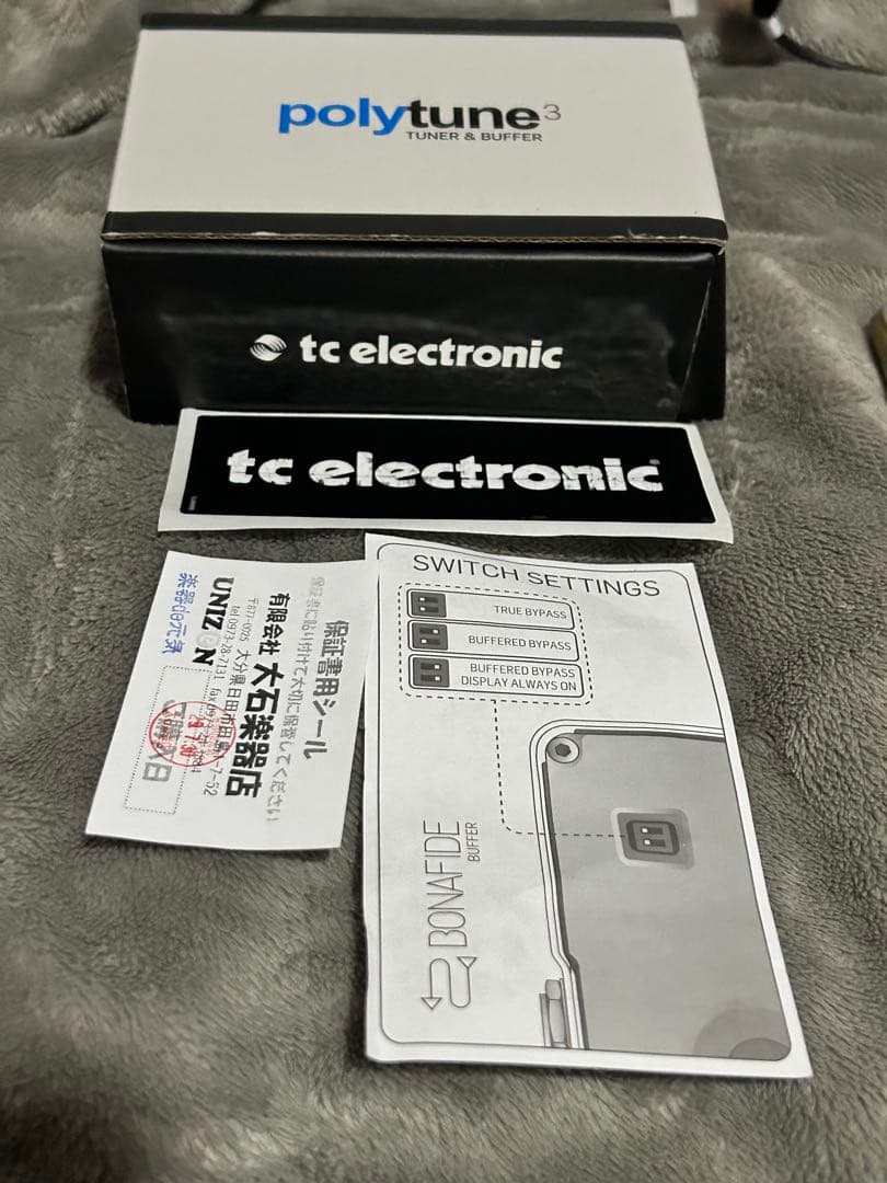 ギター tc electronic polytune3