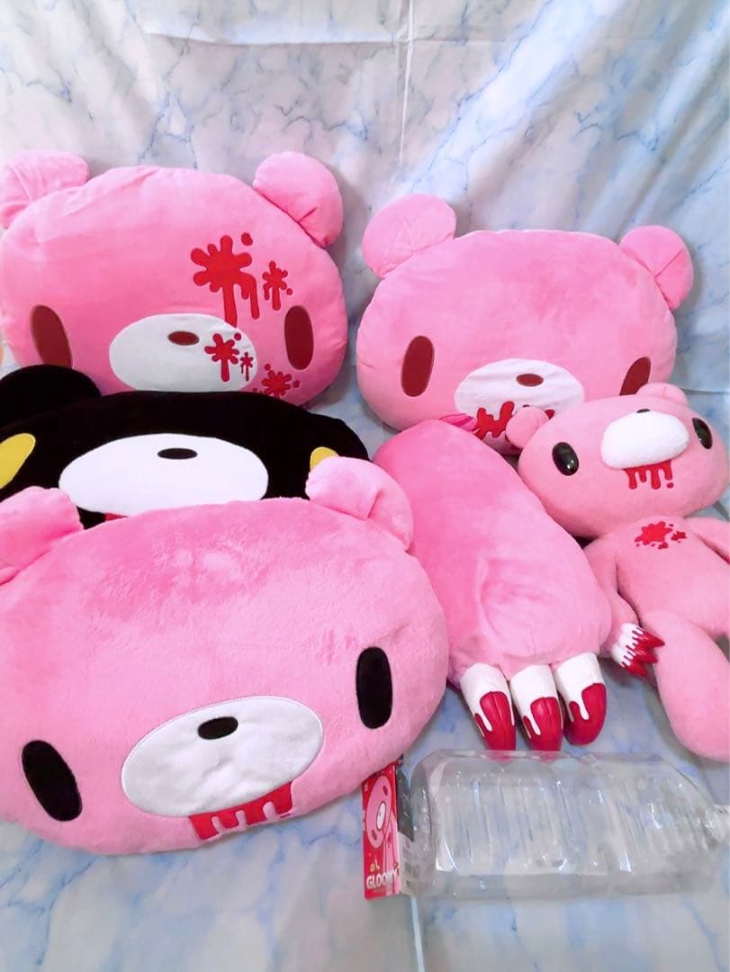 グルーミー　XL顔グルーミー　クッション　当時品　まとめ売り　特大サイズセット