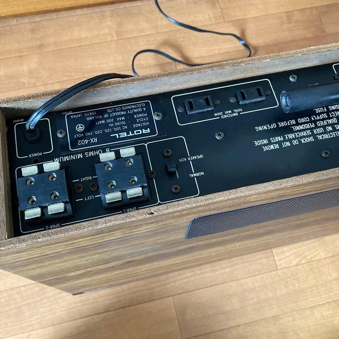 【ジャンク】ROTEL RX-402 チューナー ラジオ アンティーク