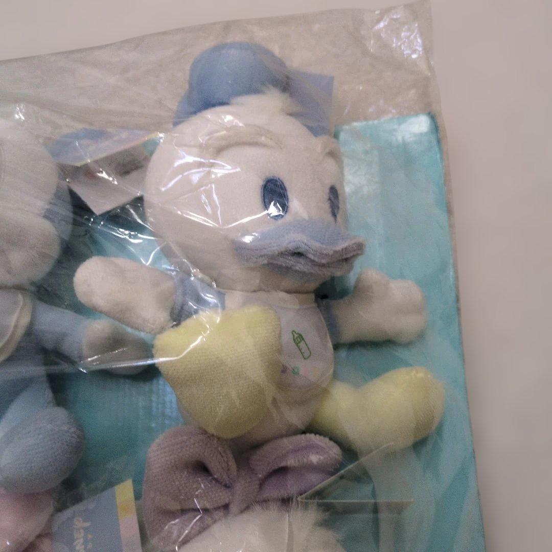 ★レア タグ付き Disney baby 水色 ベビー ぬいぐるみ
