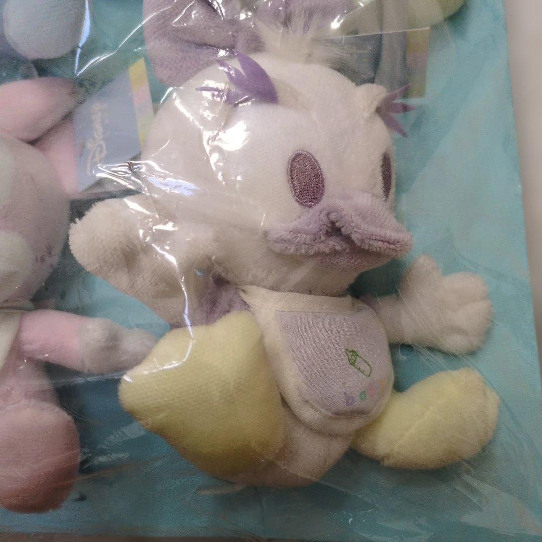 ★レア タグ付き Disney baby 水色 ベビー ぬいぐるみ
