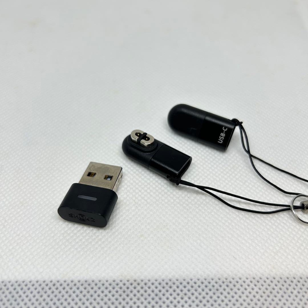 SHOKZ OPENCOMM2 UC USB-A USB-C変換アダプター2個
