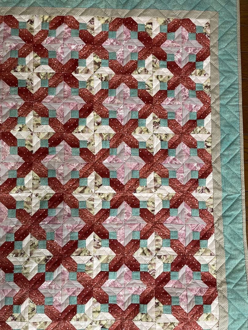 パッチワーク　キルト　タペストリー