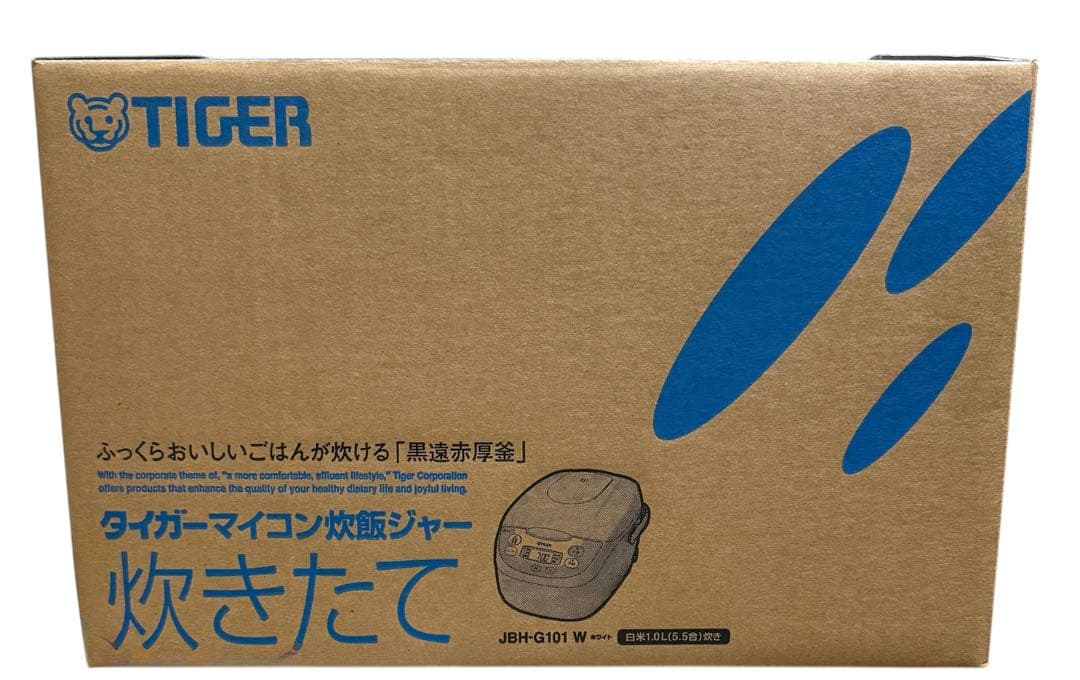 タイガー マイコン炊飯ジャー JBH-G101 W