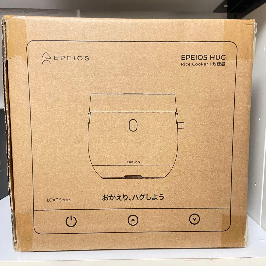 【新品・未使用】最新 Epeios 炊飯器｜最大4合炊き・低温調理・保温ブラック