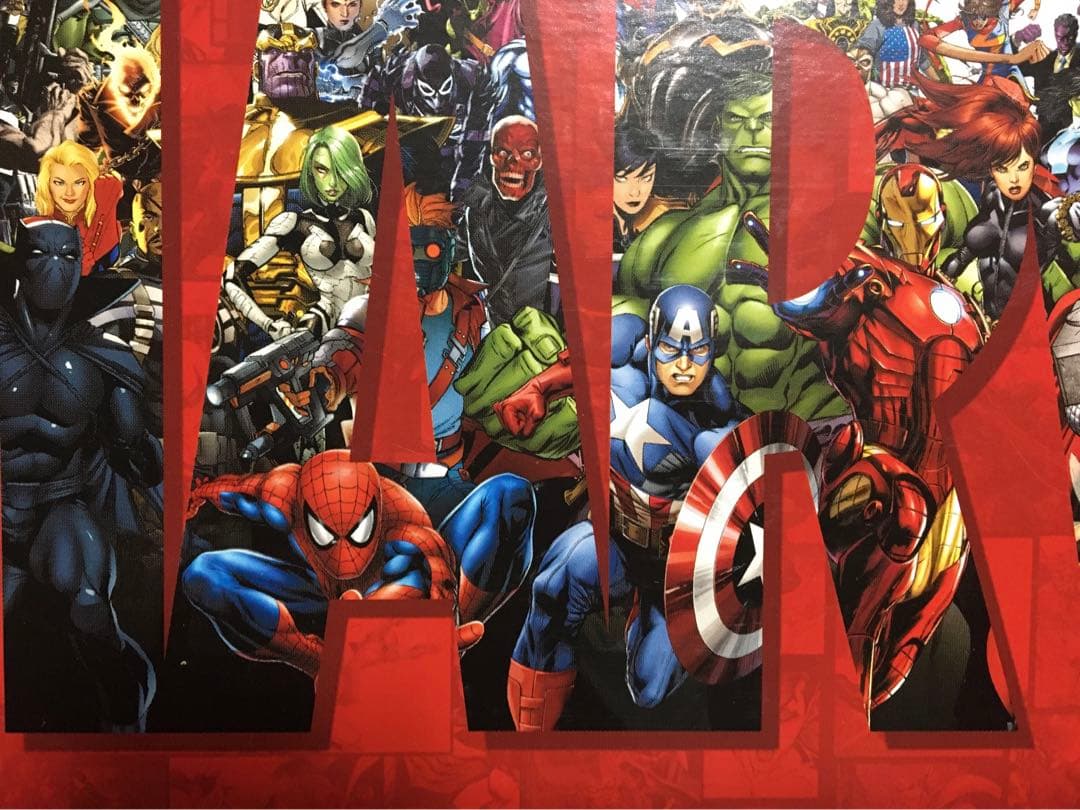 マーベルジグソーパズル レア 廃盤