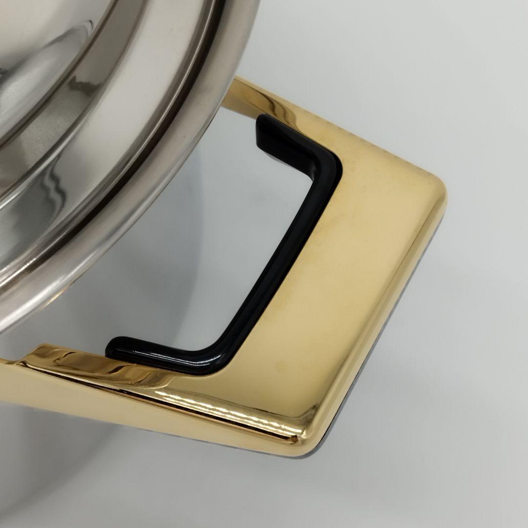 【美品】タッパーウェア　レインボウクッカー　21cm寸胴鍋　両手鍋　IH対応